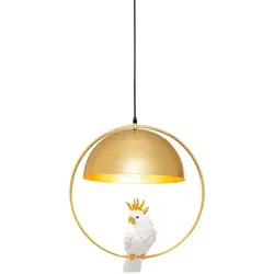 KARE DESIGN Pendelleuchte Cackatoo Alu, Eisen, Stahl & Metall