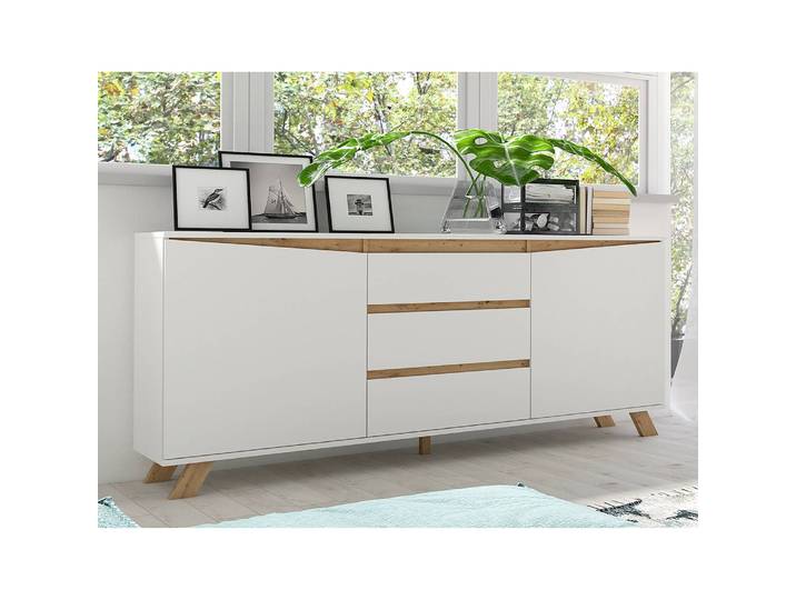 Sideboard 180cm Weiß