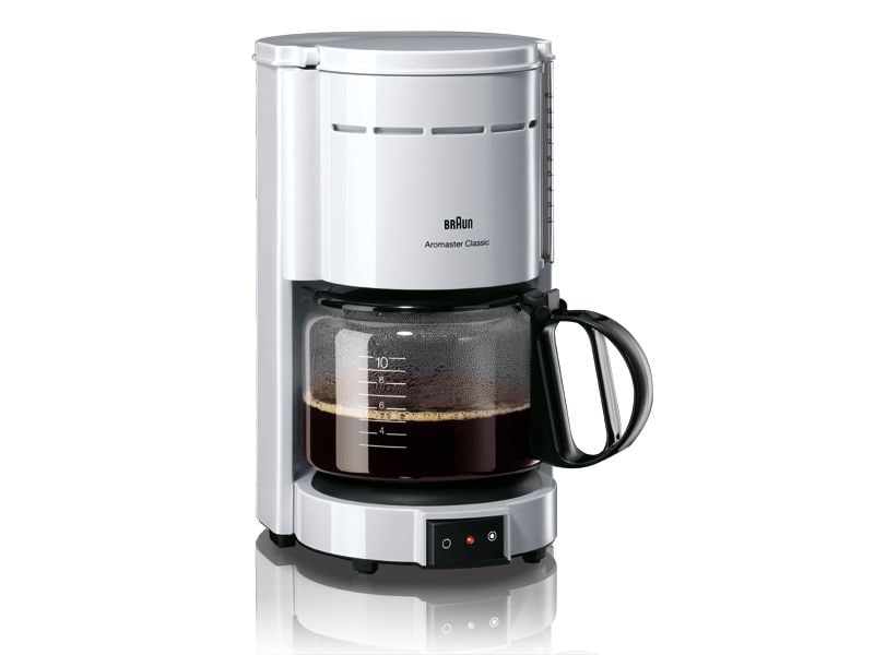 Braun KF47/1 10 Tassen Filterkaffeemaschine (Weiß) 0X13211004