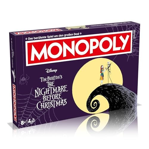 Monopoly Nightmare Before Christmas bordspel