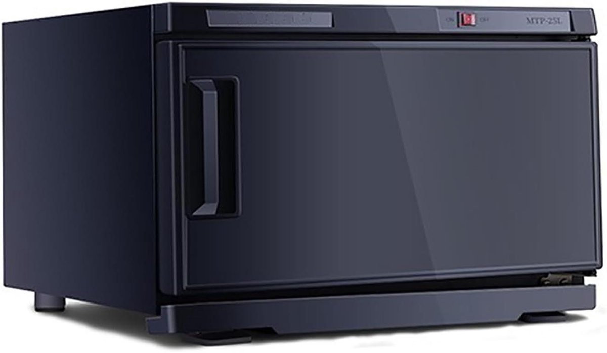 Salon Hygiëne Handdoekwarmer met UV-licht - Zwart - 25 Liter