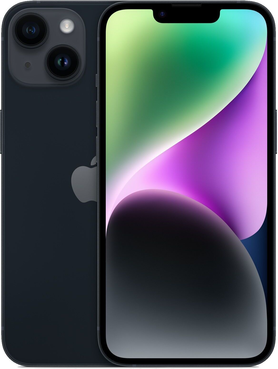 Apple iPhone 14   128 GB   Dual-SIM (eSIM, Nano-SIM)   Midnight - Refurbished
