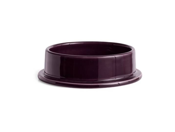 HAY Bougeoir Column Candleholder L 12,8 cm Bordeaux