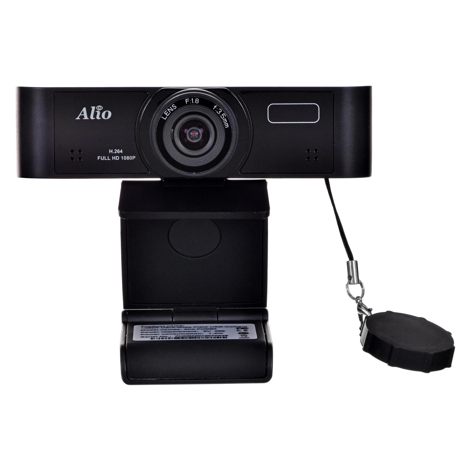 Alio FHD84 | USB webcam Full HD 1080p | 30 frames per second 2 microphones autofocus 84 ° viewing angle (2.07 Mpx) (5900000000183)