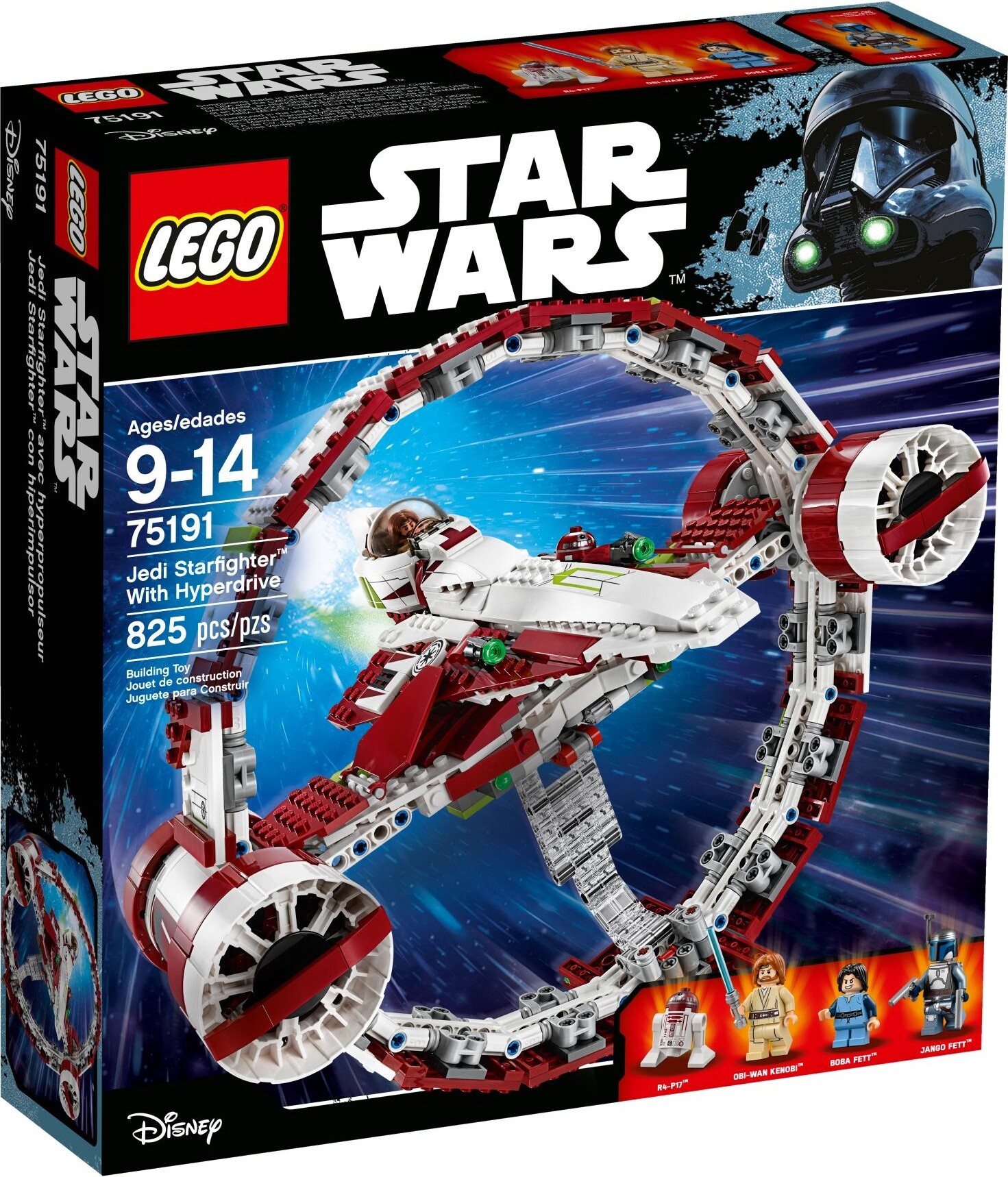 LEGO Star Wars 75191 Jedi-Fighter mit Hyperdrive