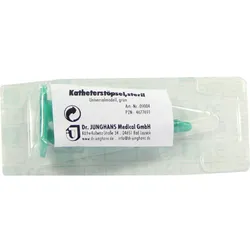 Katheterstöpsel Steril Grün Kunststoff Universal 1 ST