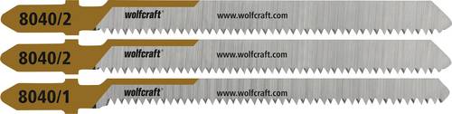 Wolfcraft 8040000 1 Projektset Stichsägeblätter Laminat 1 Set