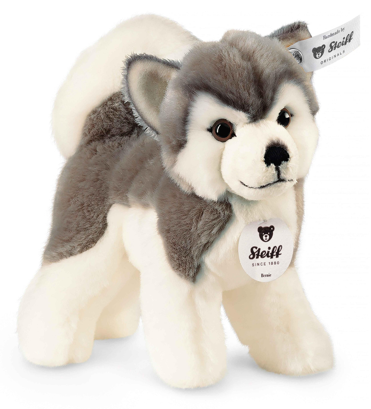 Steiff Husky Bernie knuffel 17 cm