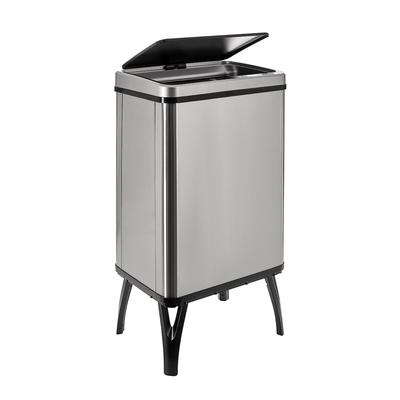 WellHome - Intelligenter Mülleimer 40L in Grau 35,5x26x71,5 cm – automatische/manuelle Öffnung