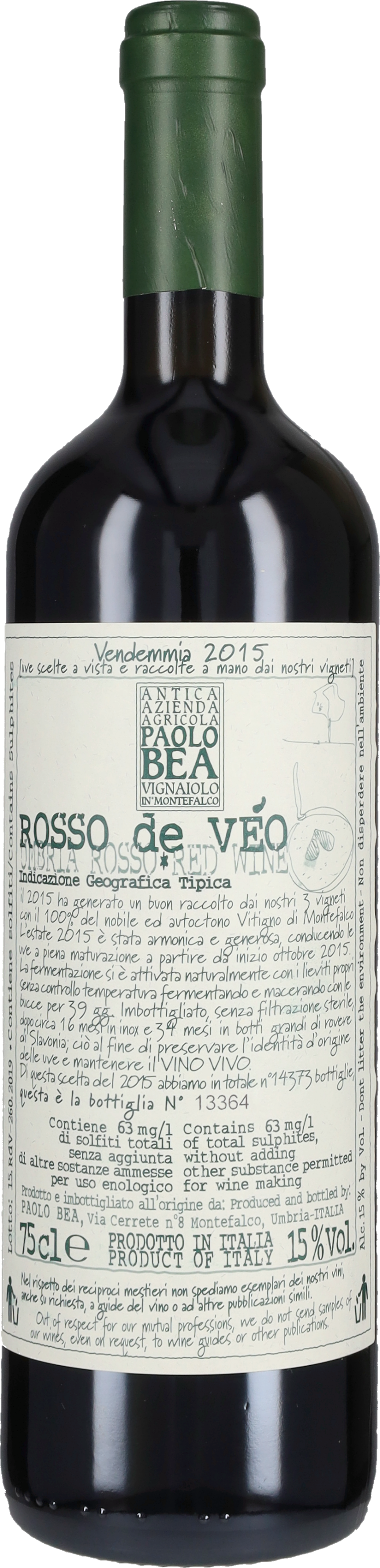 Bea Paolo Rosso 'De Veo' Paolo Bea 2015