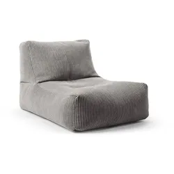 Sitting Point Sitzsack Rock Shara Cord Grau Anthrazit