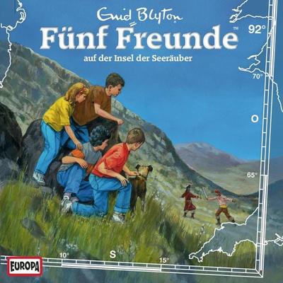 Folge 92: Fünf Freunde auf der Insel der Seeräuber - Enid Blyton,Katrin McClean, Audio, 4064066615628
