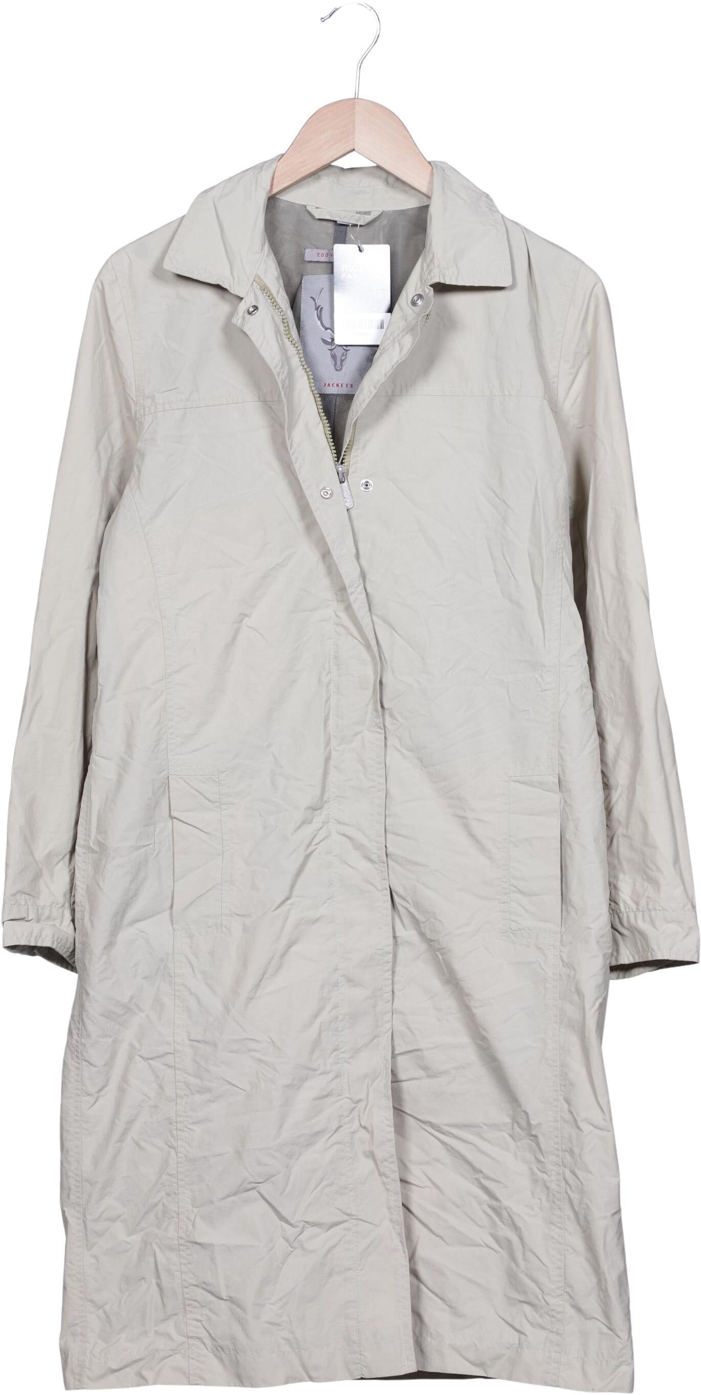 Eddys Jackets Damen Mantel, Beige, Gr. M, Synthetik - Second Hand