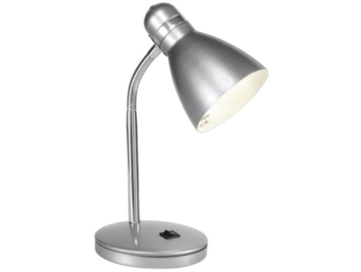 Schreibtischlampe Sniper silber Chrom H 15.5 cm
