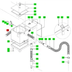 FESTOOL Schlauch für Turbo 3091/4001/7501, D75x1M