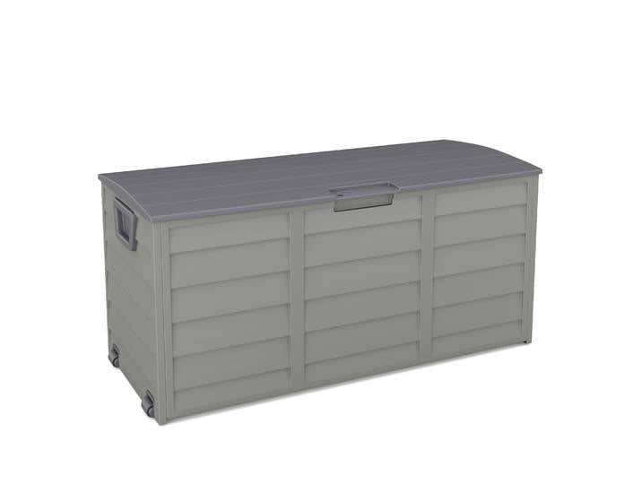 Kissenbox Gartenbox grau