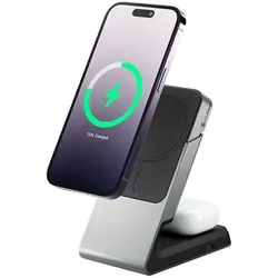 Alogic Mscdd (15 W), Wireless Charger, Schwarz