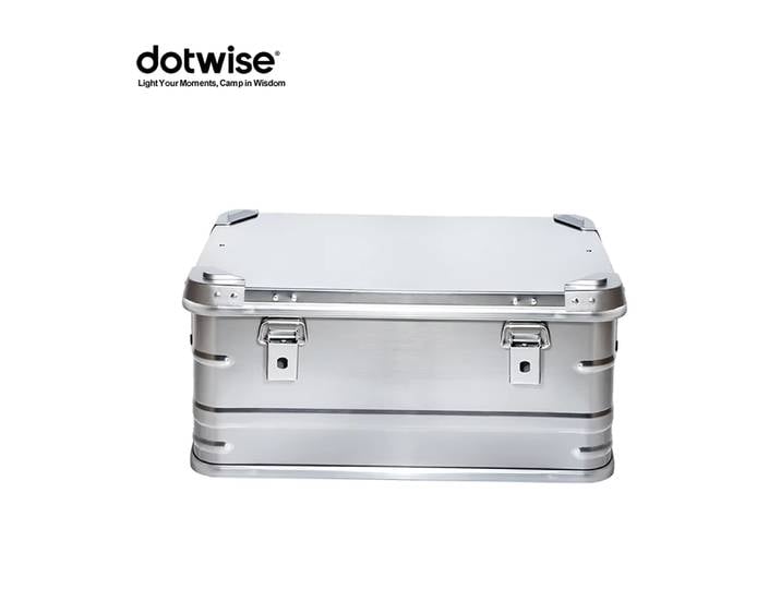 Boîte de rangement de grande capacité 30-80l, Camping pique-nique voyage boîte en alliage d'aluminium accessoires sac de rangement Organization de rangement à domicile