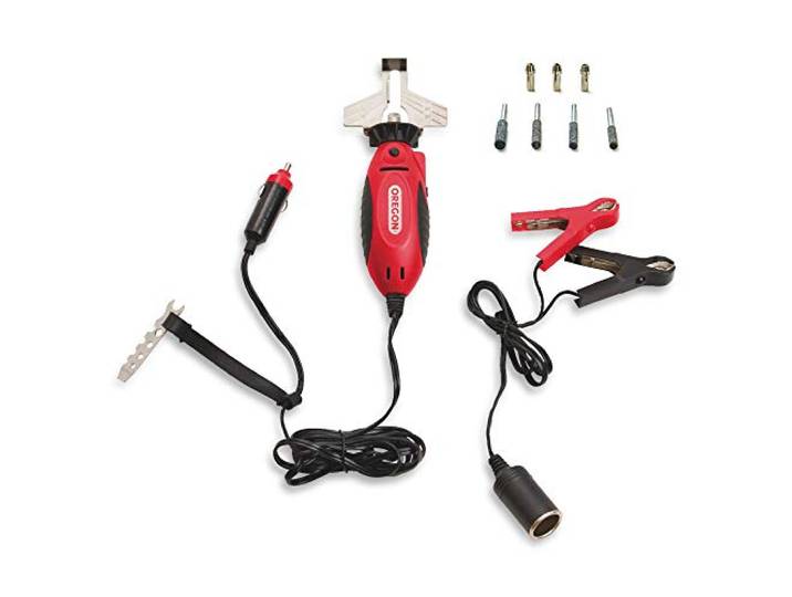 OREGON Affûteuse 12 Volts pour Chaîne de Tronçonneuse (585015)