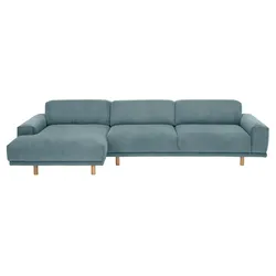 Max Winzer Ecksofa  Penelope ¦ blau ¦ Maße (cm): B: 283 H: 68