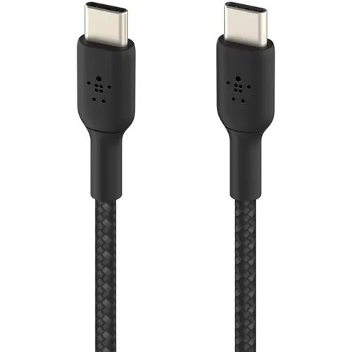 BELKIN BOOSTCHARGE GEFLOCHTENES USB-C Ladekabel schwarz