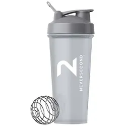 NEVERSECOND x BLENDER BOTTLE Mix-Shaker 600 ml | grau