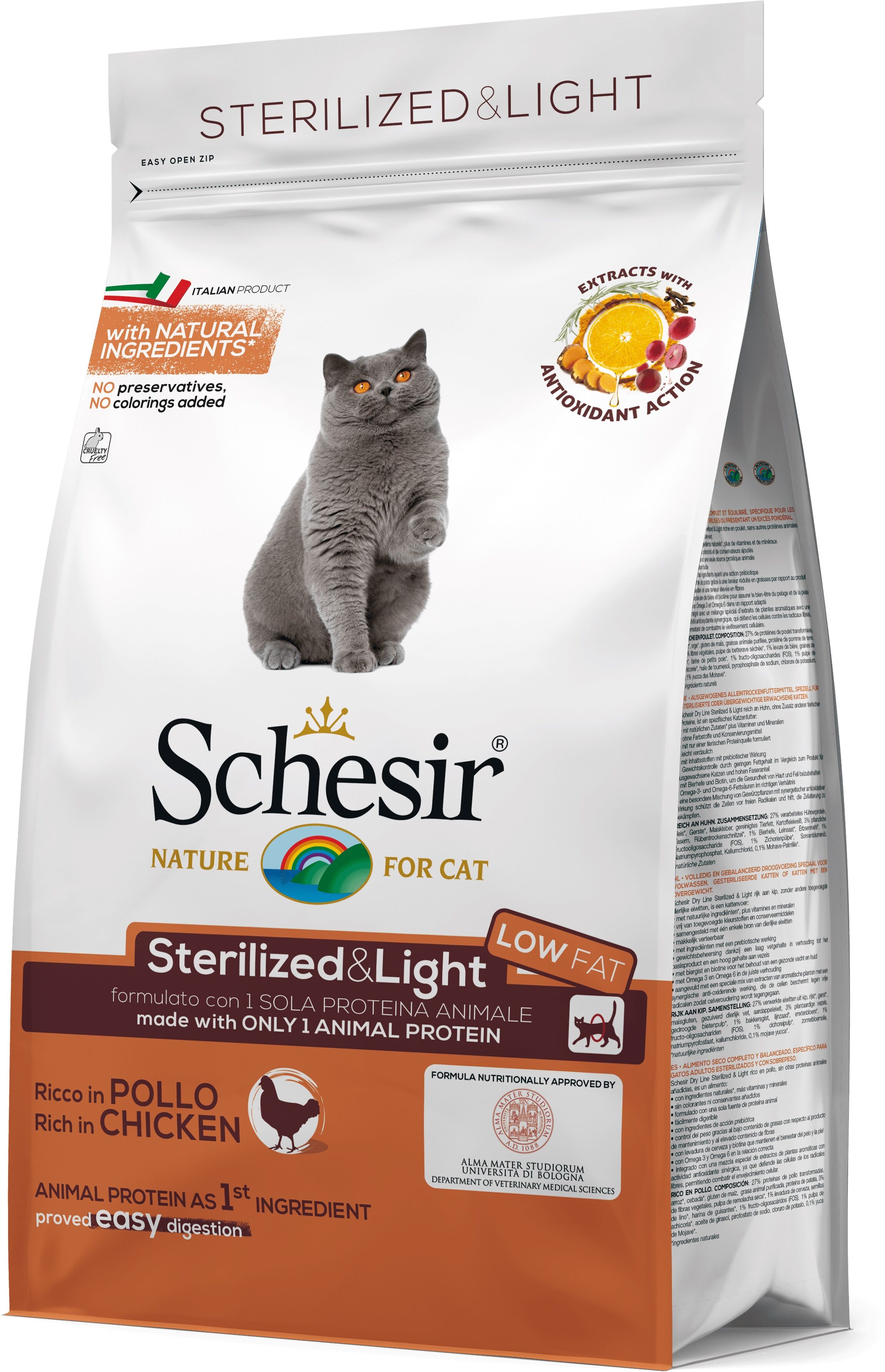 Whitebridge Pet Brands Srl Schesir Sterilized&lig Pol400g