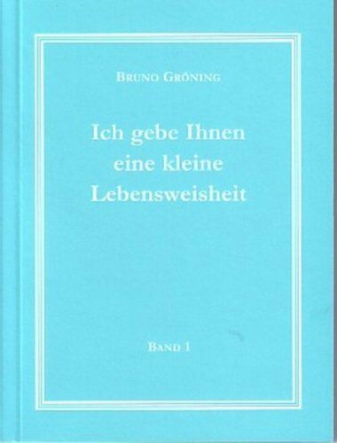 Thomas Eich - Ich gebe Ihnen eine kleine Lebensweisheit Band 1: Deutsche Ausgabe - Preis vom 11.10.2026 03:10:56 h