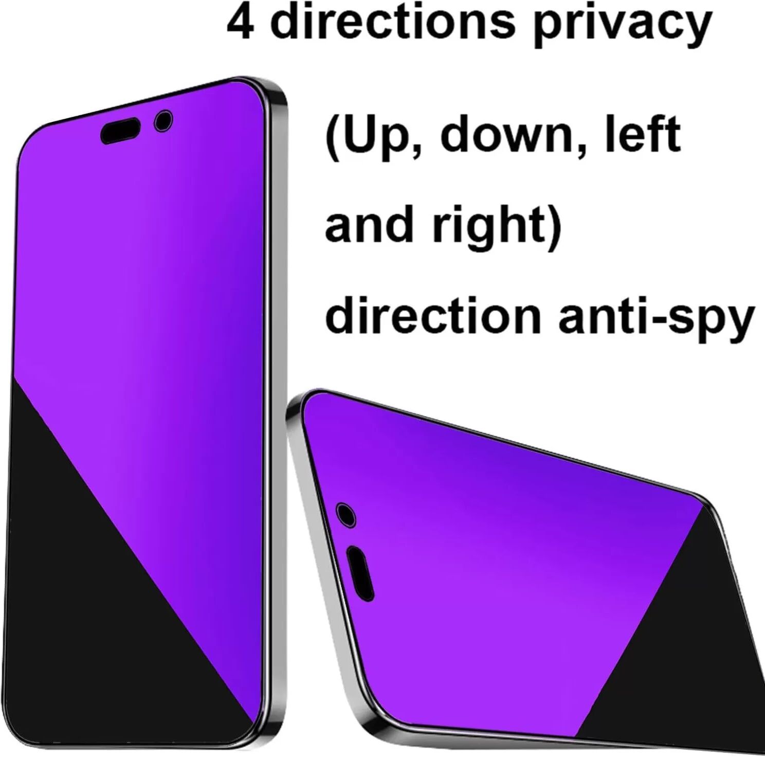 INF iPhone 16 360° Sichtschutz aus gehärtetem Glas iPhone 16 Plus
