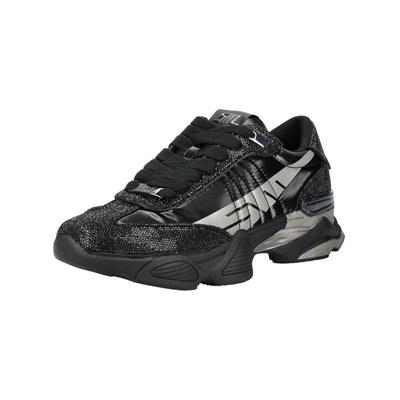 Sneaker STEVE MADDEN "STEVE MADDEN Sneaker Textil", Damen, Gr. 39, schwarz, Textil, Schuhe Sneaker