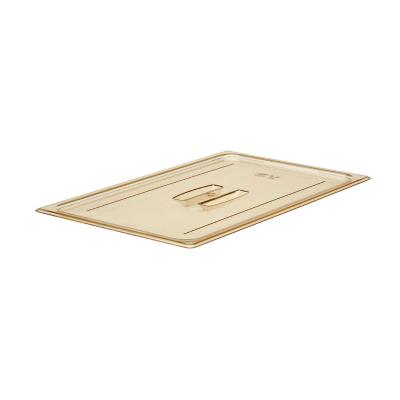 Deckel mit Griff GN 1/1 - Hohe Temperatur - 32.5 x 53 cm - Bernsteinfarben - 6er-Set -. Cambro