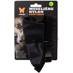 Martin Sellier Nylon Maulkorb für Hunde (Hund, Allgemein), Halsband + Leine