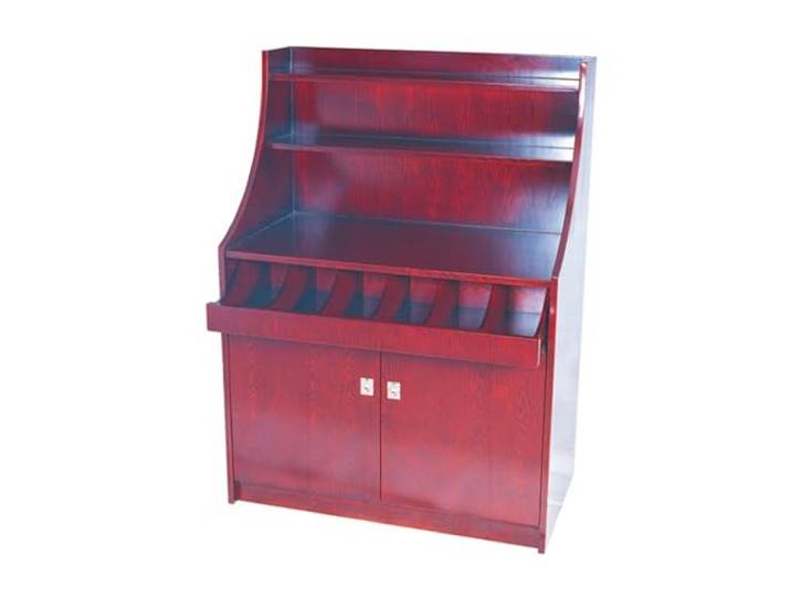 Garcia de Pou Servicemöbel für Besteck und Geschirr, 100 x 55 x 141 cm, Holz, braun