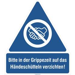 SAFETYMARKING Gebotsschild Hygiene und Abstand Folie selbstklebend 1 St. 21.1456