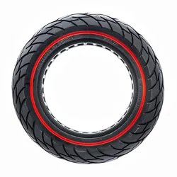 Ultraleicht Vollgummirad 10x2,125-6,1/B34 - rote Linie [Nedong]