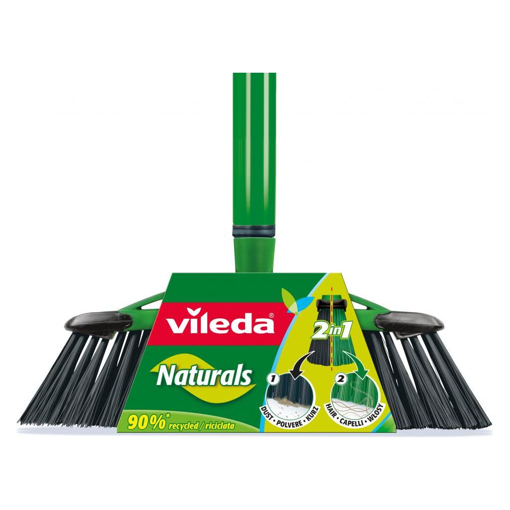 Vileda 2in1 Naturals Besen mit (1 Stk.) (129274)