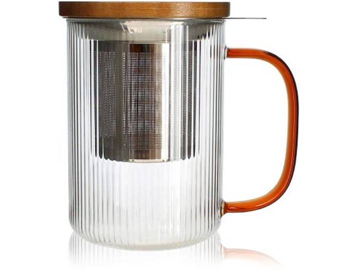 Ogo Living - Théière Tisaniere Karl Ambre 450ml