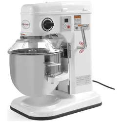 Hendi Professioneller Planetenrührer 7 l 230V 650W Kitch, Küchenmaschine, Silber