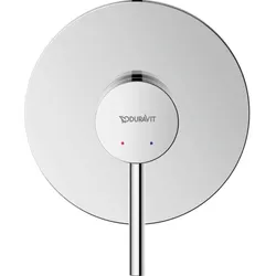 Duravit Circle Unterputz-Brausearmatur CE4210007010 Rosette rund, chrom