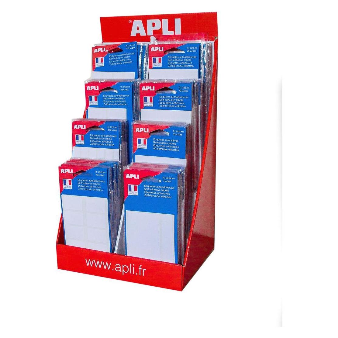 Apli Sortiment Etiketten, im Display (112116)