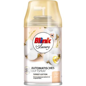Blink Raumduft Luxury 250 ml, Nachfüller, ätherische Öle, Sunset Cotton