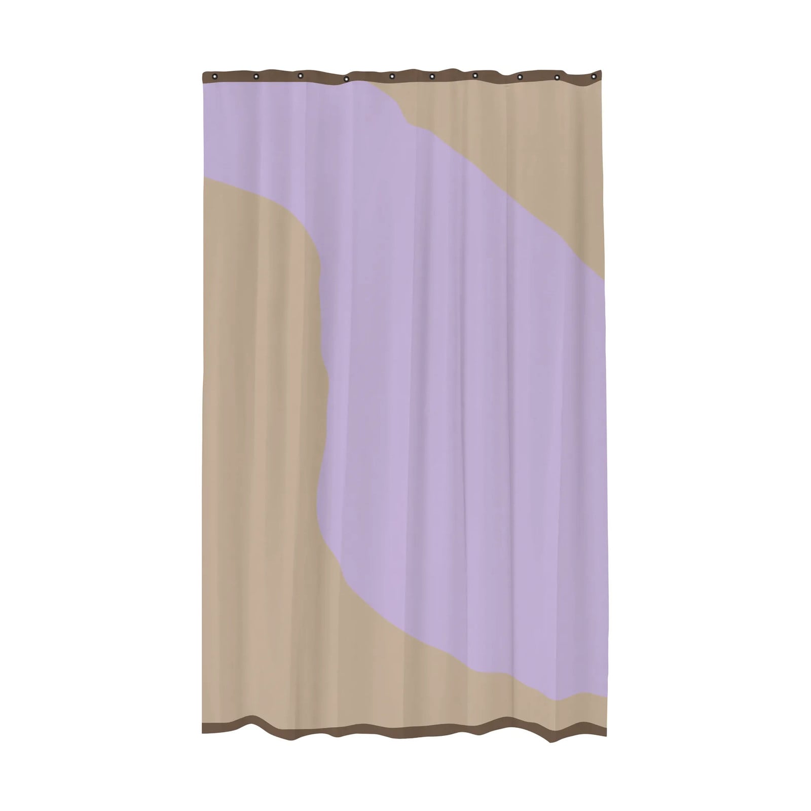 Mette Ditmer Nova Arte douchegordijn Sand-lilac 150 x 200 cm
