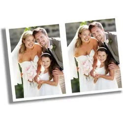 DNP Papier DSRX1HS-4X6P 2 Rollen je 700 St. 10x15 Perforiert für DS-RX1HS (10 x 15 cm, 700 Stk.), Fotopapier, Weiss