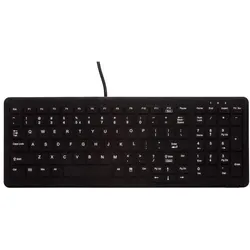 Active Key AK C7000 (DE, Kabelgebunden), Tastatur, Schwarz