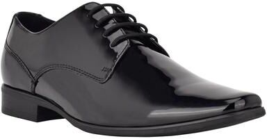 Calvin Klein Brodie (Men's) Dress Shoes in Black/Patent, Size 7.5 M, Synthetic