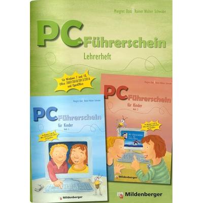 PC-Führerschein – Anleitung für Lehrkräfte für die Hefte 1 und 2, Geheftet von Margret Datz,Rainer Walter Schwabe, Mildenberger Verlag GmbH,
