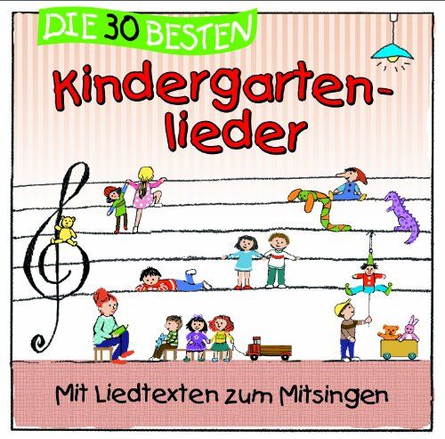 Simone Sommerland - Die 30 besten Kindergartenlieder - Mit Liedtexten zum Mitsingen - Preis vom 14.10.2026 23:07:16 h