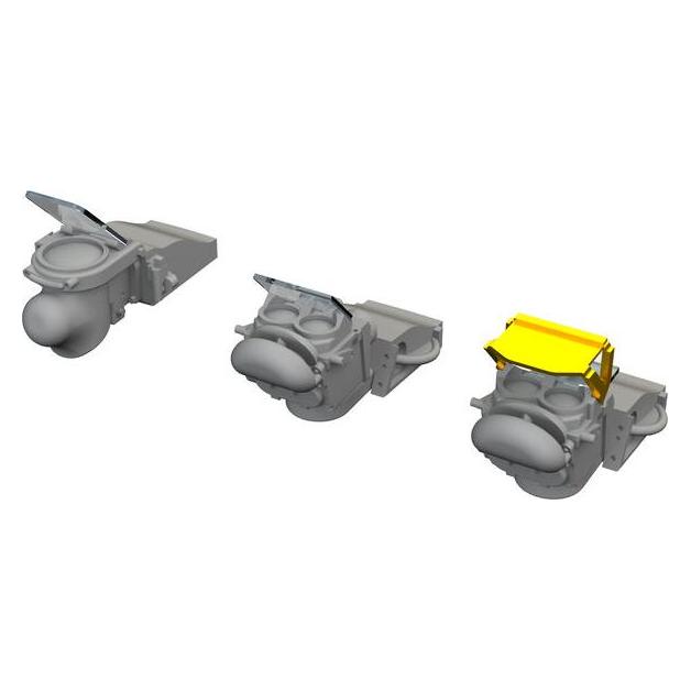 Eduard P-51D gun sights PRINT 1/72 (672377)