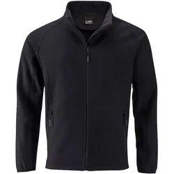 James & Nicholson Promo Softshell Jacke, black/black, 3XL