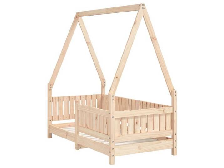 Bon plan  Lit cabane d'enfant - JILI HOT - Sommier inclus - 70x140cm - Bois de pin massif Thome7300459